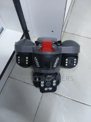 Kamera ya Usalama ya Nje ya 4G yenye Lensi Tatu na Kengele