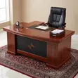 Executive Mahogany Office Desk (2.0M) - 1