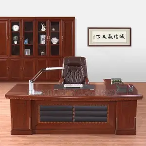 Executive Mahogany Office Desk (2.0M)
