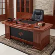 Executive Mahogany Office Desk (2.0M) - 4
