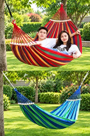 Cotton Polyester Blend Hammock for 2 People