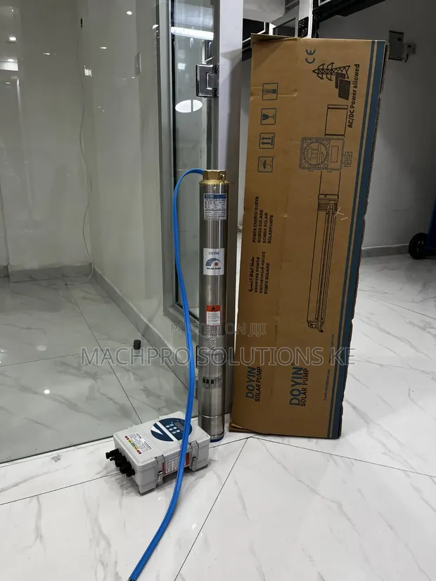 Doyin Solar Water Pump (4SDS 10-190-280-3000) - Max 190m Head - 1