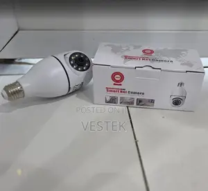 V380 Pro Single Lens Smart Bulb CCTV Camera - 1080P HD WiFi