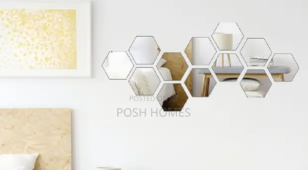 Modern Decor Self-Adhesive Acrylic Mirrors - 1