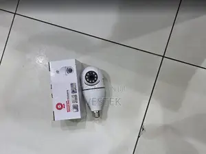 New V380 Pro Single Lens Light Bulb Security Camera - 1080P WiFi CCTV