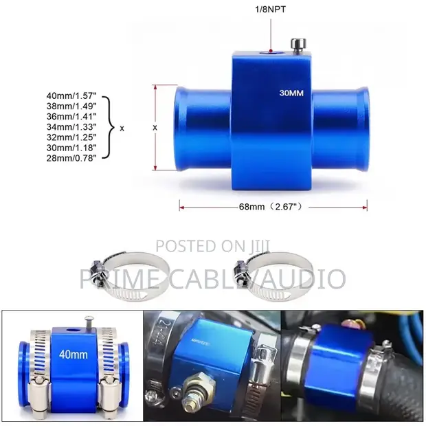 WEISS Absolute Silicone Hose Coupler - Sizes 28-42mm - 1