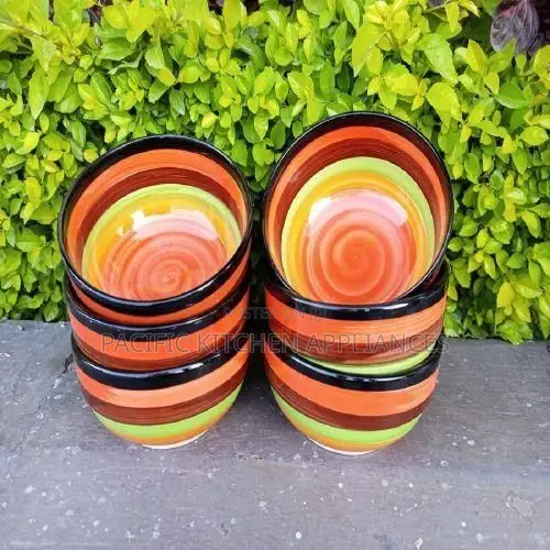 6-Piece Ceramic Soup/Cereal/Fruit Bowls - 1
