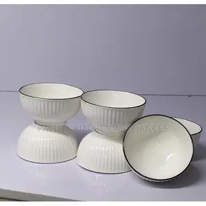 Ceramic Round Bowls (Set of 4)