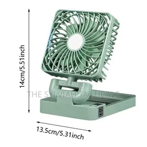 Portable Solar Rechargeable Mini Table Fan