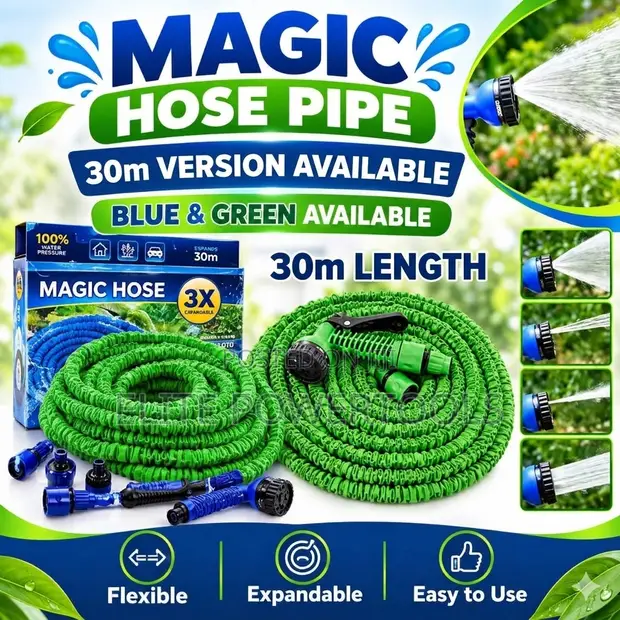 30m Magic Hose Pipe Inayopanuka - 1