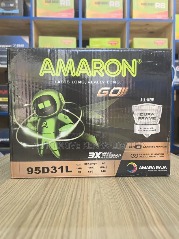 Amaron N70L 12V 80Ah Car Battery - 1