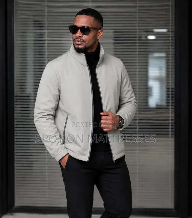 Men's White Jacket - Medium to 3XL - Countrywide Delivery - 1