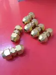 Brass Straight Joint Connector - LPG Gas - 1