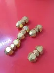 Brass Straight Joint Connector - LPG Gas - 2