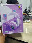 Cat Ear Headphones - Purple, Brand New - 2