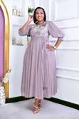Gauni la Chiffon na Mkanda - Jipya Kabisa - 2