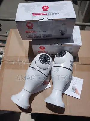 Smart CCTV Kamera ya Bulb Lensi Moja - Wireless WiFi Security
