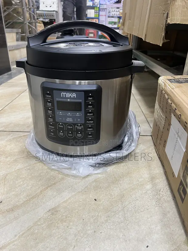 Mika Pressure Cooker - Mpya Kabisa - 1