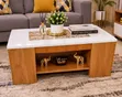Julz Coffee Table ya Kifahari ya Marumaru Iliyolaminishwa - 1