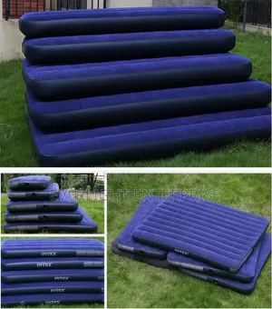 INTEX Inflatable Mattress with Hand Pump