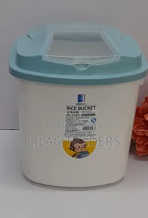 Rice/Cereal Bucket with Measuring Cup (10kg)