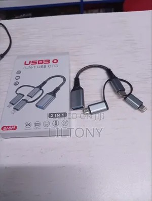 USB OTG Adapter for Type-C, iPhone, Micro USB