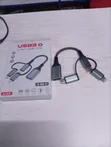 Adapta ya USB OTG kwa Type-C, iPhone, Micro USB - 1