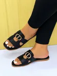 New Ladies' Leather Sandals 37-41 - 5