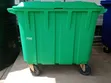 750L Waste Bin with Wheels - 1