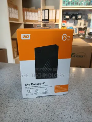 WD My Passport 6TB External HDD