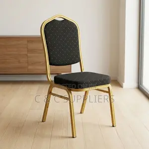 Kiti cha Mkutano Nyeusi cha Kitambaa
