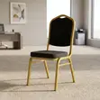 Kiti cha Mkutano Nyeusi cha Kitambaa - 2