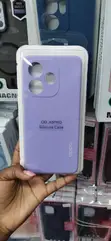 Kava ya Purple Liquid Silicone kwa OPPO A5 - 1