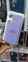 Kava ya Purple Liquid Silicone kwa OPPO A5 - 2