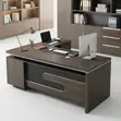 1800mm High-End L-Shaped Executive Office Desk - 1