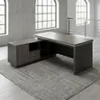 1800mm High-End L-Shaped Executive Office Desk - 5
