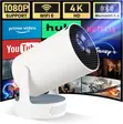 HY300 4K Mini Portable Projector Android 11.0 1080P - 1