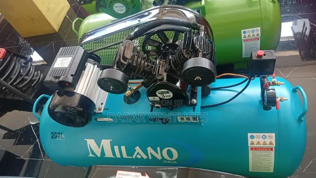 Milano 200L Electric Air Compressor - 1