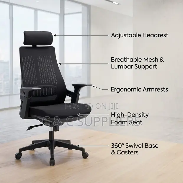 Ergonomic Computer Chair - Lama - 1