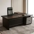 1.8m L-Shaped Corner Desk - Kahawia - 1