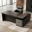 1.8m L-Shaped Corner Desk - Kahawia - 4