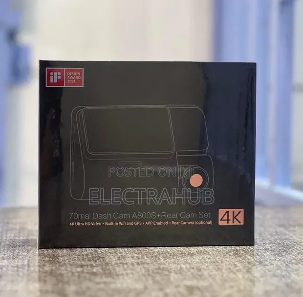 70mai A800S 4K Dash Cam with Rear Cam Set - Brand New - 1