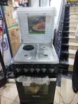 Syinix Standing Cooker 50x55cm: 3 Gas + 1 Electric - 3