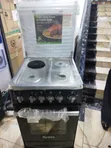 Syinix Standing Cooker 50x55cm: 3 Gas + 1 Electric - 4