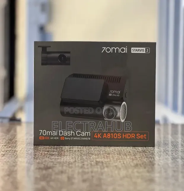 70mai A810s 4K Dash Cam - Brand New Sealed - 1