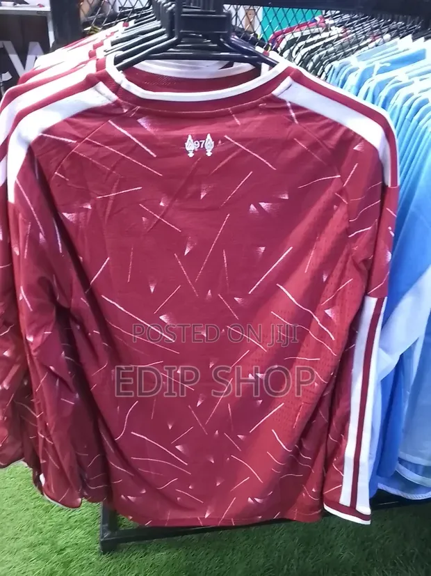 Liverpool Home Jersey - Long Sleeved Player Version - 1