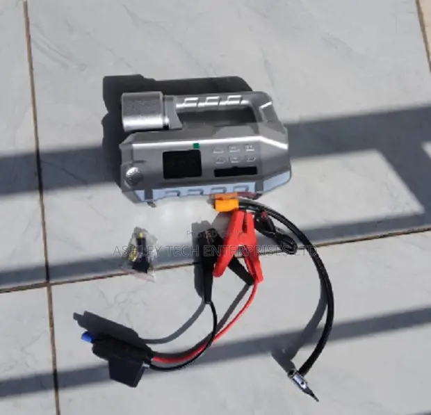 Smart Digital Jump Starter na Compressor Yenye Nguvu - 1