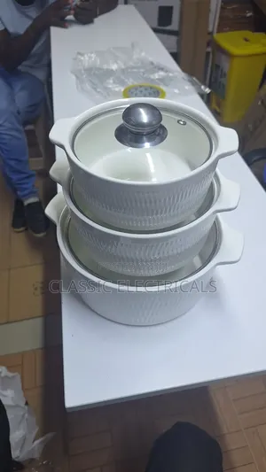 3 Pcs Miskaba za Supu za Keramik