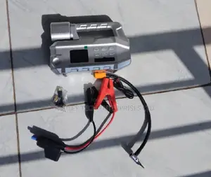 Multi-Function Car Jump Starter with Adjustable Flashlight
