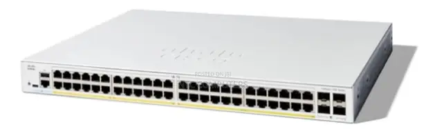 Cisco Catalyst 1300 Switch ya Gigabit PoE+ ya Milango 48 Inayodhibitiwa - 1